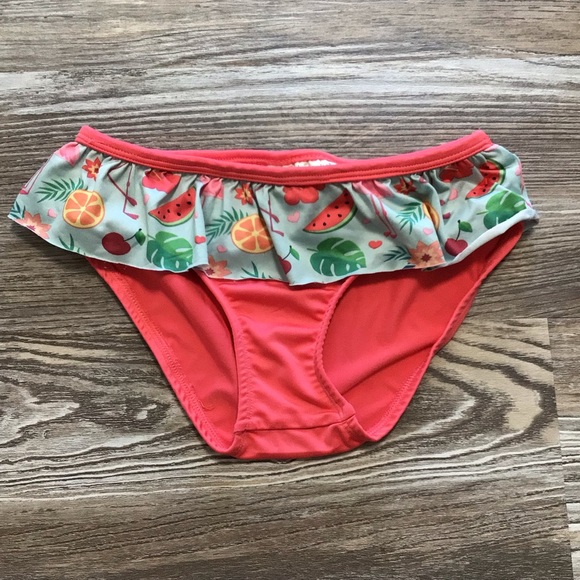 Bobbie Brooks for Girls Flamingo Tankini Swimsuit Large - Picture 5 of 13